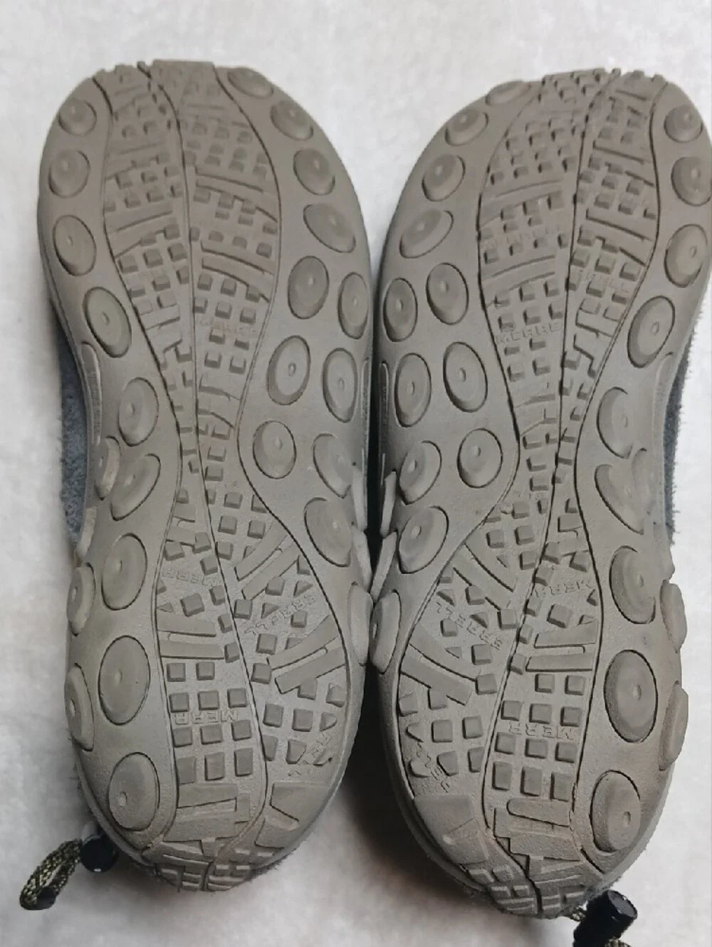 Merrell Jungle Moc Explorer Olive Green and Gray Slip-On Athletic Shoes Size 13